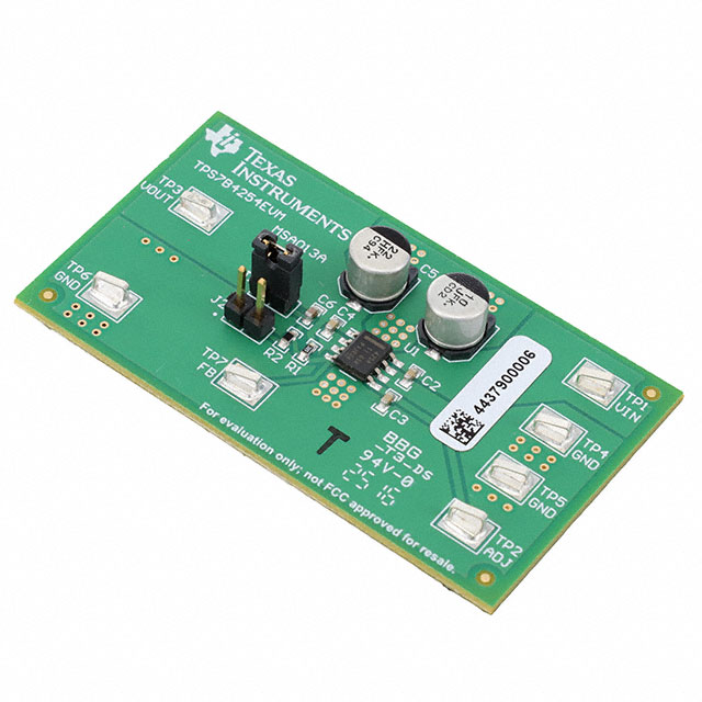 TPS7B4254EVM Texas Instruments  Cartes d'évaluation - Régulateurs de tension linéaires